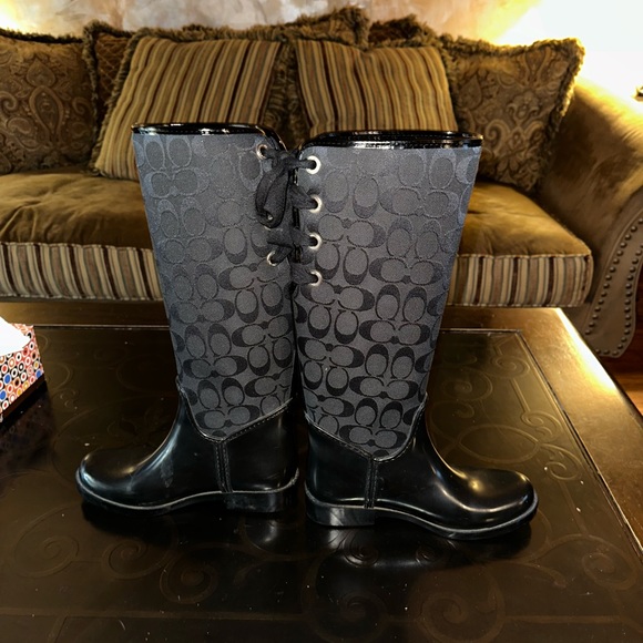 Coach Rain Boots - Picture 4 of 12